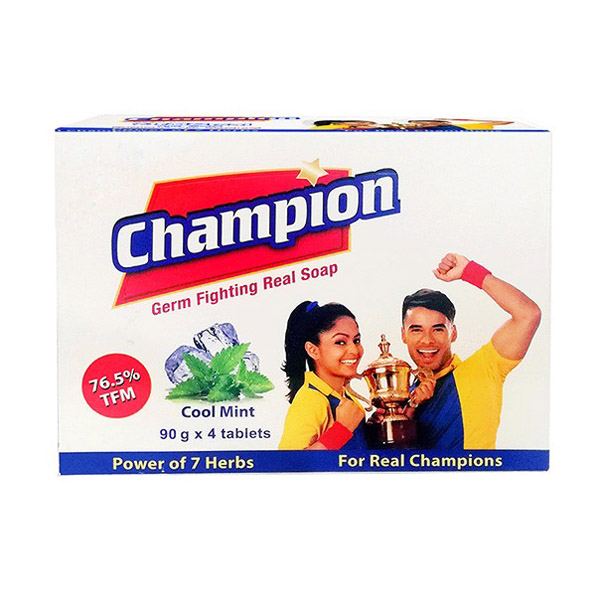 CHAMPION GERM FIGHTING COOL MINT SOAP 90G - Personal Care - in Sri Lanka